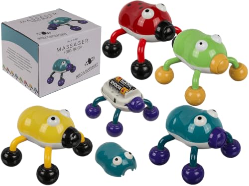 Out of the Blue Massagegerät – Farblich sortiert, batteriebetrieben für...