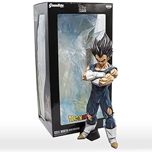 Banpresto Dragon Ball Z Vegeta Grandista Nero Figur