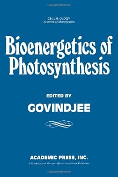 Hardcover Bioenergetics of photosynthesis, (Cell biology) Book
