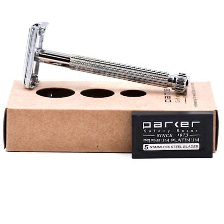 Amazon.com: Parker 29L Long Handle Butterfly Double Edge Safety
