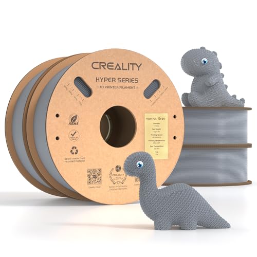 Image of Creality Hyper PLA Filament 4KG, Up to 600mm /s High Speed 3D Printer Filament PLA 1.75mm, No-Tangling Stronger Toughness Fit Most 3D Printers