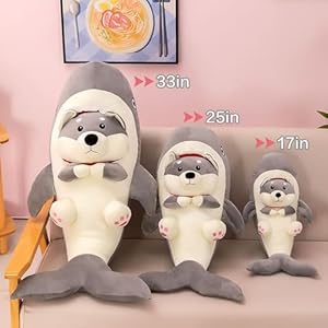 Soft Shark Corgi Dog Plush Toy Cute Shiba Inu Shark Plushie Hugging Doll Plush Pillow Sharkdog Stuffed Animal for Girls and Boys 177inch45cm  Cucciolini Doodles Soft shark corgi dog plush toy cute shiba inu shark plushie hugging doll plush pillow sharkdog stuffed animal for girls and boys 17 7inch45cm   cucciolini doodles