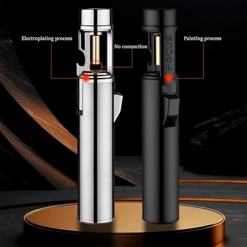 Encendedor recargable Bright Fire tipo soplete miniatura 6