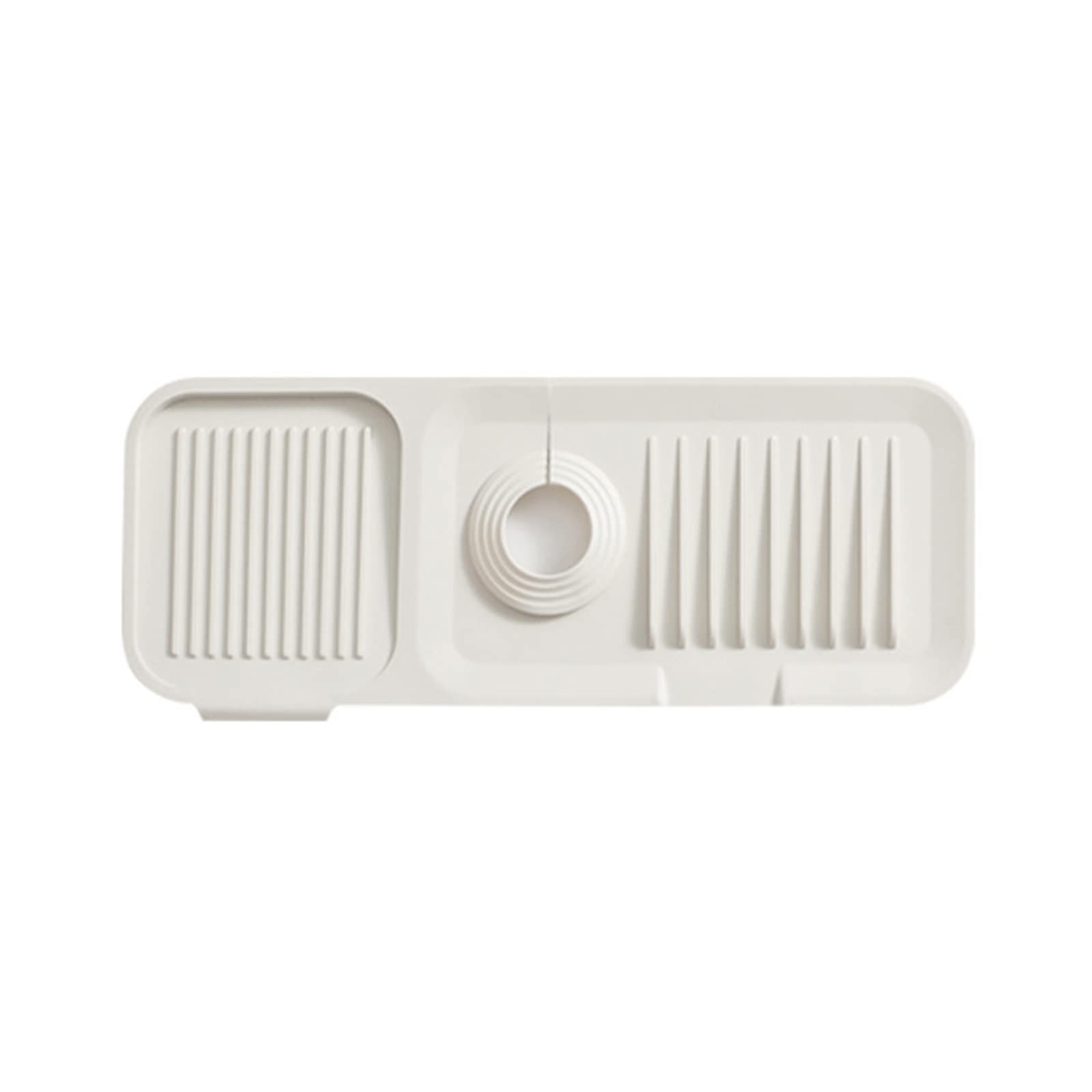 Kalttoy Silicone Faucets Water Catchers Mat Faucets Mat for Kitchen Sink Protectors Anti-splash Countertop Sink Draining Pad Drain Pad
