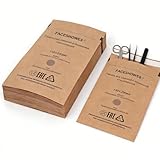 100pcs Self-Sealing Sterilization Bags- Autoclave Kraft Paper Cleaning Bags for Dry Heat Sterilizers Nail Tools & Manicure Nail Art Supplies (5.1x7.9inch)