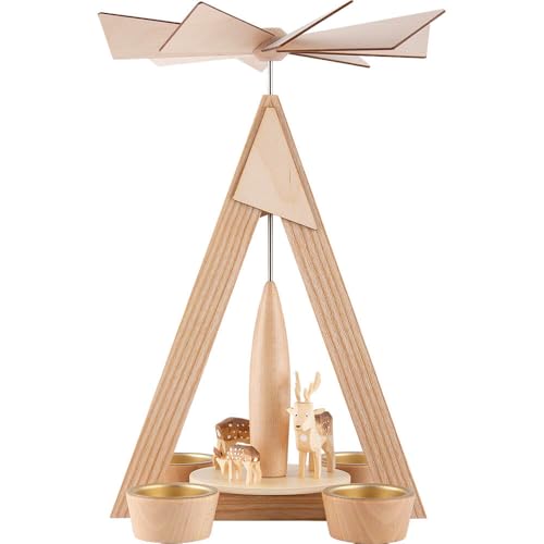 Erzgebirge Palast Gunter Schalling 1-stöckige Pyramide Rehe Natur -...