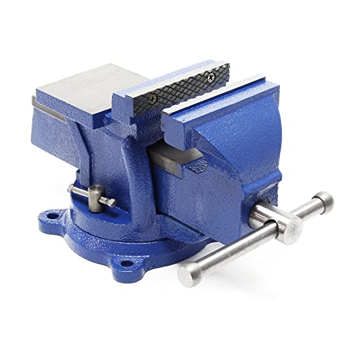 Tornillo de banco Heavy Duty mordaza de banco 100 mm con yunque morsa de taller carga...