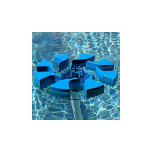 SkimmerMotion - The Automatic Pool Cleaner, Skimmer & Clarifier - Suction Floating Skimmer for Pools Up to 8 Ft deep