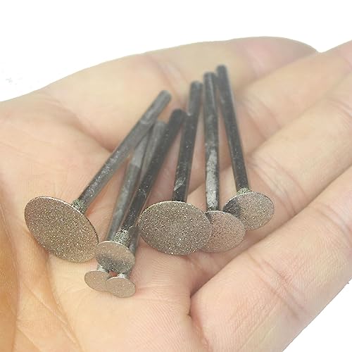 Set 7 Pzas Fresas de Diamante Forma T 1/8" miniatura 4