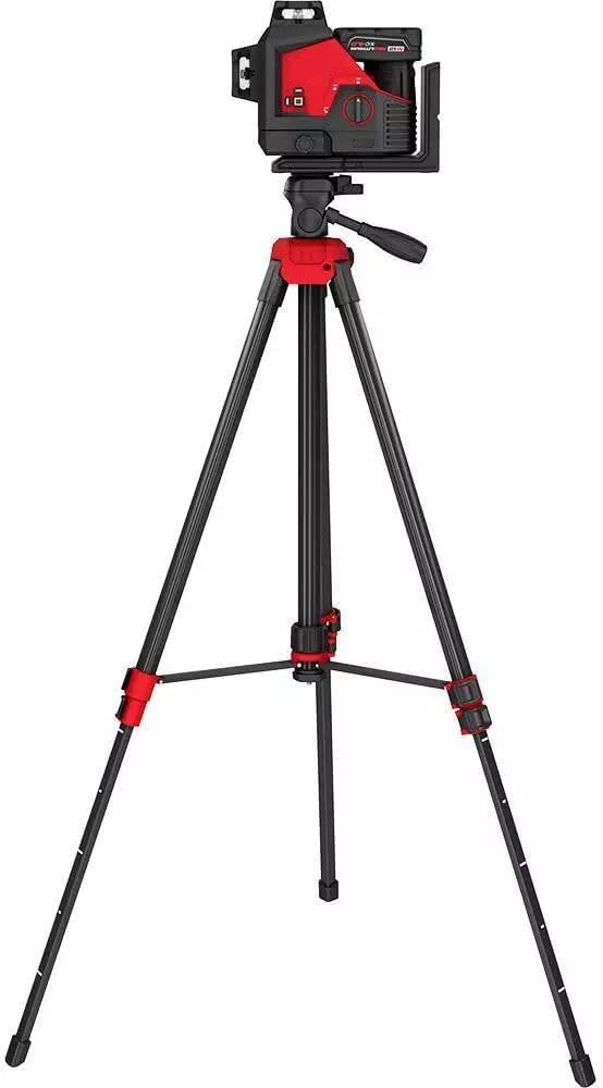 xokisde 48-35-1411Tripod, Laser Level, Laser Level Tripod for Milwaukee 72-in. Aluminum Laser Tripod, 1/4