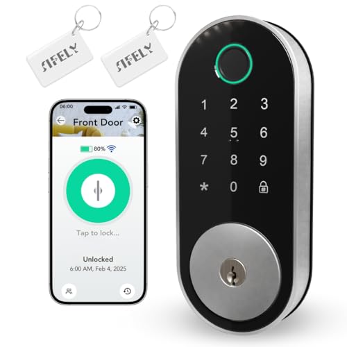 Sifely Built-in WiFi Deadbolt Smart Lock