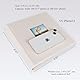 Leinen Fotoalbum Einsteckalbum mit 100 Seiten, Klein Fotoalbum zum Einstecken Fasst 200 Fotos im Format 10x15 Horizontal oder 100 Fotos im Format 13x18 Vertikal (klassisches Beige)