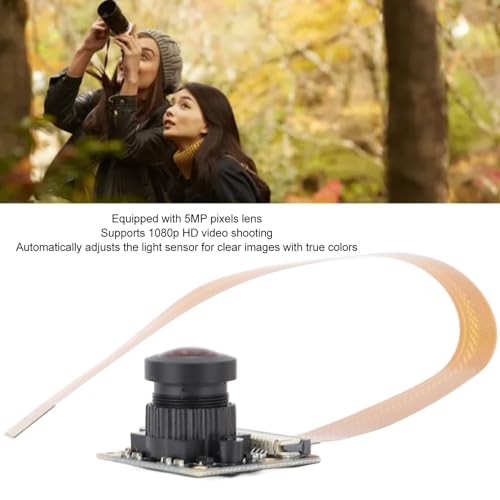 Kameramodul 5MP 1080p för Raspberry Pi 5/Zero med IR-stöd