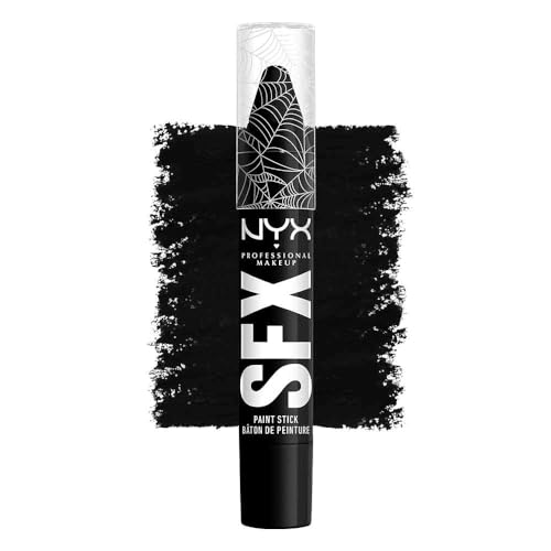 Nyx Professional Makeup, Pintura Facial y Corporal en Barra, Tono Negro