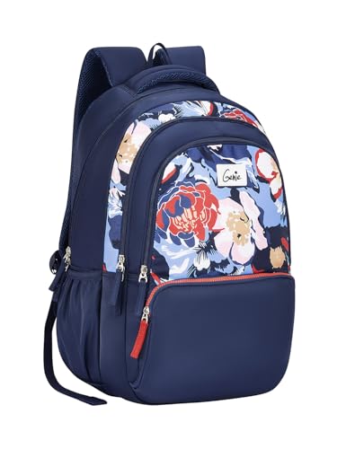 Image of Genie 19 inch Laptop Backpack for Women & Girls | Spacious Office, College & Travel Bag | Water Resistant, Multi-Compartment with Padded Laptop Sleeve