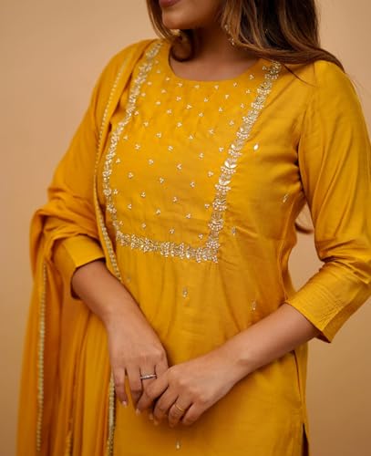 Image of Shiv Textiles Women Kurta Sets for Women