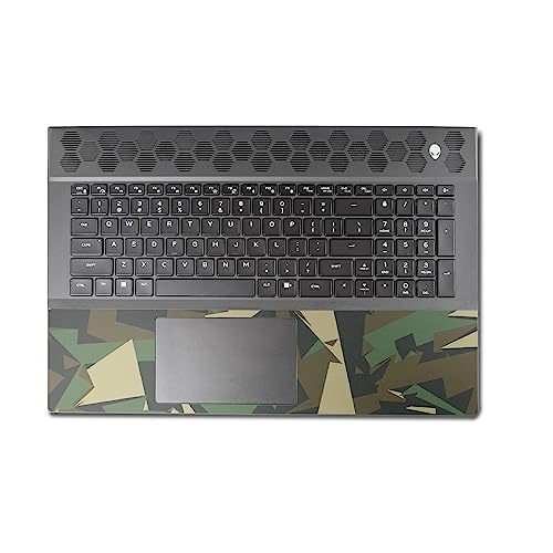 Image of MightySkins Skin Compatible with Alienware M18 R1 (2023) Full Wrap Kit - Polygonal Camo | Protective, Durable, and Unique Vinyl Decal wrap Cover | Easy to Apply & Change Styles | Made in The USA
