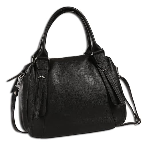 Sac à bandoulière en cuir pour femme noir OTT855US1 fini les sacs lourds et encombrants