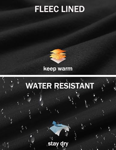 Arshiner Girls Fleece Lined Leggings High Waist Water Resistant Warm Winter Tights Running Athletic Yoga Pants for Kids4