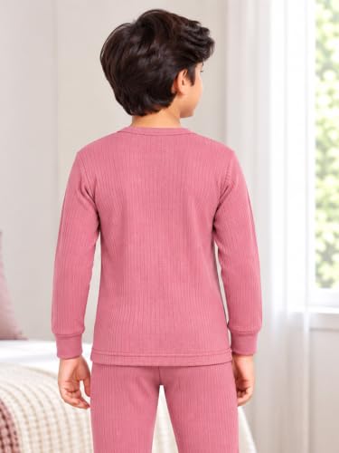 Image of BODYCARE Unisex Polycotton Slim Fit Thermal Tops Round Neck Full Sleeves Pack Of 1