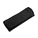 X AUTOHAUX 2pcs Universal Car Accessories Suede Door Handle Cover Soft Car Handle Protector Black