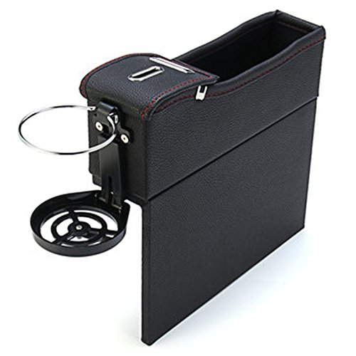 Jutek Pair PU Leather Car Storage Bag Car Seat Pocket Organizer with