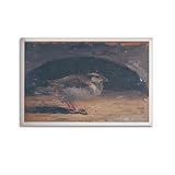 xiaoxiaoshen Picasso Bird La Coruna-1895, Póster de Lienzo Fino Arte de Pared Impresiones - Cuadros de Pared para Dormitorio y Salón 24 x 36 Pulgadas (60 x 90 cm)