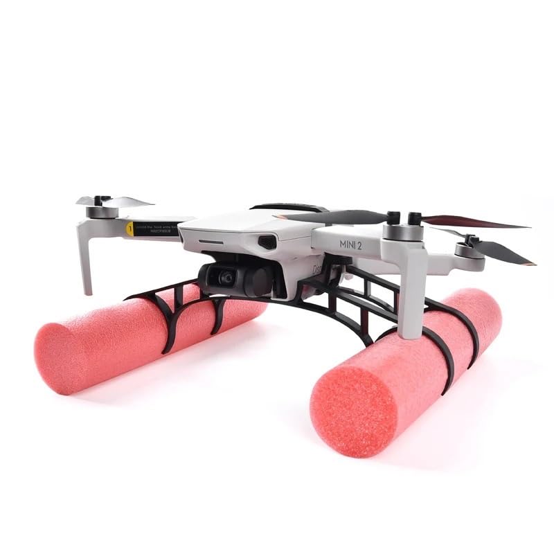 Compatible para DJI Mini Tren de aterrizaje flotante en agua | Diseño plegable elevado, flotante en agua, aterrizaje seguro en agua