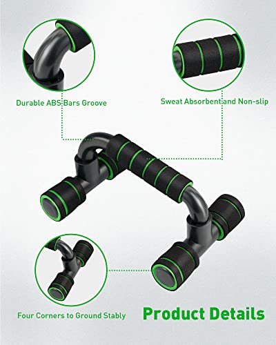 Cuncui Push Up Bar, Structure Portable For Home Fitness Training, Push Up Stands Handle For Floor Workouts, Suitable For Men And Women. #TOP2