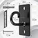 Yes4All Sturdy Wall Mounted Workout Anchors, Suspension Straps Trainer Anchor Swing Battle Ropes Fitness Training Hammocks Olympic Rings Body Weight Strength Training Systems
