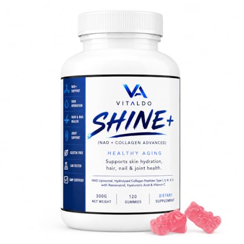 Shine+ NAD+ Collagen Gummies