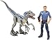 Produktbild Mattel FMM51 - Jurassic World Owen und Velociraptor Blue Story Pack, Dinosaurier Spielzeug ab 4 Jahren