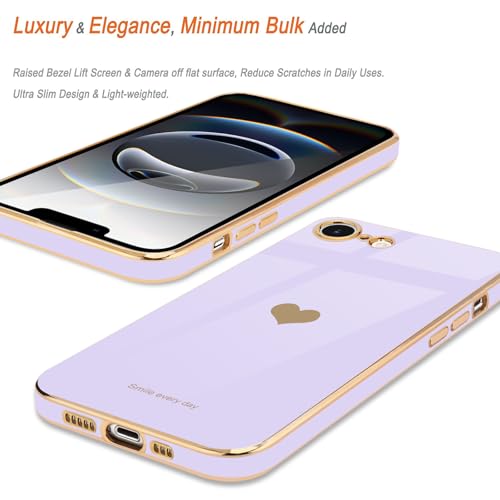 Teageo for iPhone 16e Case/for iPhone 17e Case for Girl Women, Violet by Teageo - Used condition - Image 3