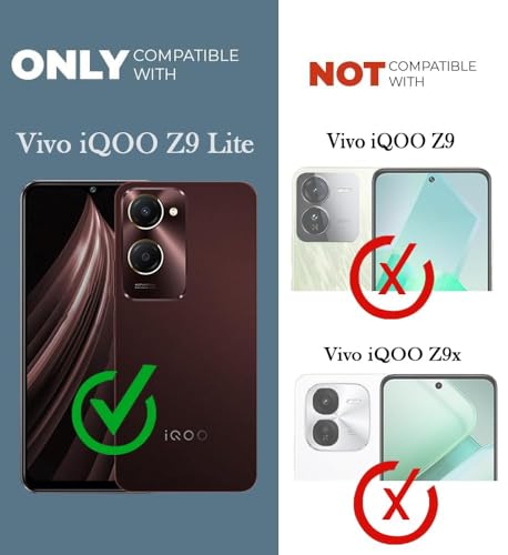 Image of Jkobi Vivo iQOO Z9 Lite 5G (Silicone Clear Shockproof Case with Camera Protection | Soft and Flexible | Transparent)