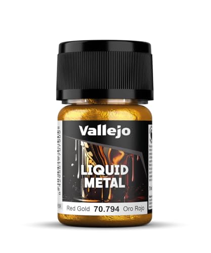 Vallejo 70794, oro liquido metalizado, Oro Rojo