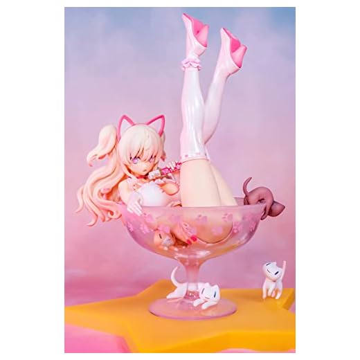 Kurrma Anime figur Sexig vinglasflicka 1/6 Chiyuru Avtagbara kläder Action Figur Anime karaktärsmodell/staty PVC-material Anime Samlarföremål/dekoration 17 cm/6,7 tum