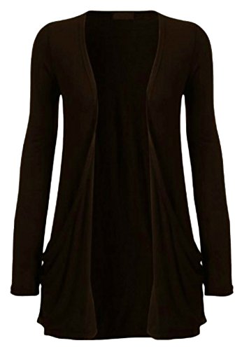WearAll - Cardigan Langarm - Oberteil - Frauen Gr. 42, schokoladenbraun Cover