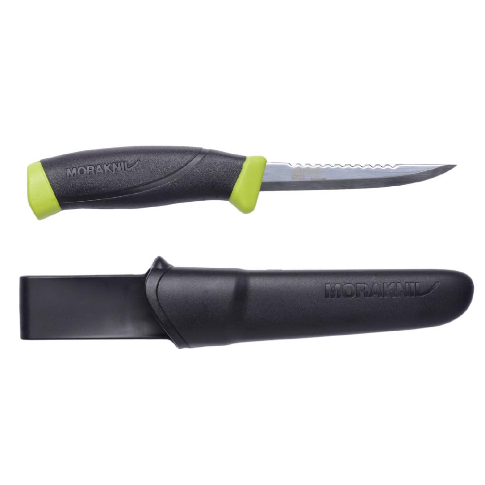 Mora FT01454 Cuchillo a Lama Fissa,Unisex - Adultos, Verde, un tamaño
