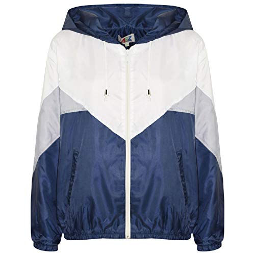 Veste Imperméable Léger Enfant A2Z 4 Kids - Capuche, Coupe-Vent, Idéale Pluie Et Plein Air 5-13 Ans