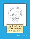 Goldendoodle Ornaments: Color - Cut - Hang