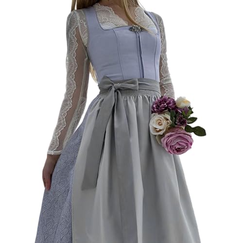 Costume Dirndl fête de la bière pour adulte et déguisement bavarois femme