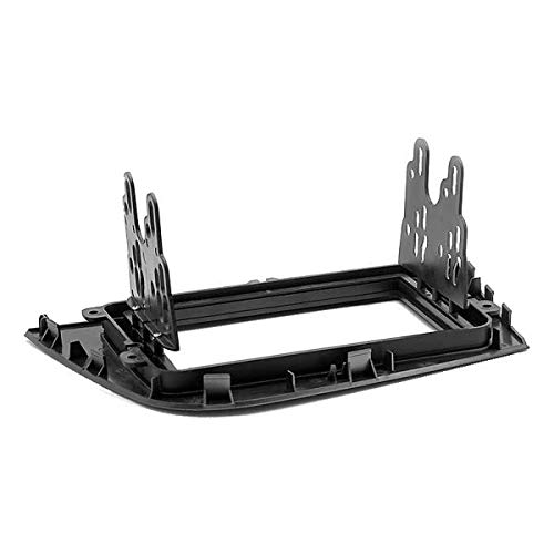 Plug&Play Kit de Montage autoradio 2 DIN pour Seat Leon 1P 05-10 avec Adaptateur d'antenne, câble de raccordement, Accessoires et façade d' autoradio Noir