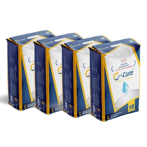 Image of Premium Underpads for Adults Large 90x60cm Pack of 40 | Molly Sheet Waterproof Disposable Bed Pads for Elderly & Patient | 5-Layer Leak-Proof Under Sheets with 10Hrs Absorption Protection