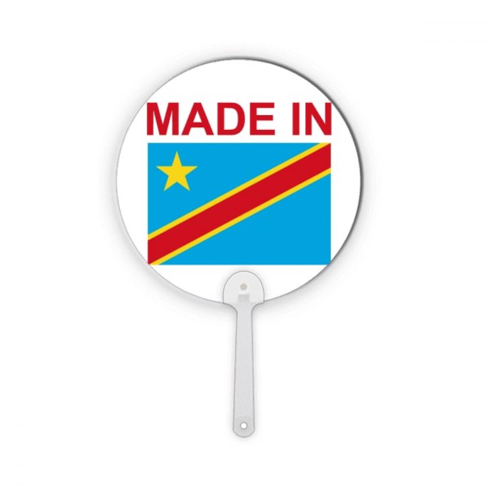Éventail rond en plastique Congo Country Love accessoire plage