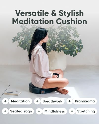 Mindful Modern Velvet Buckwheat Zafu Cushion