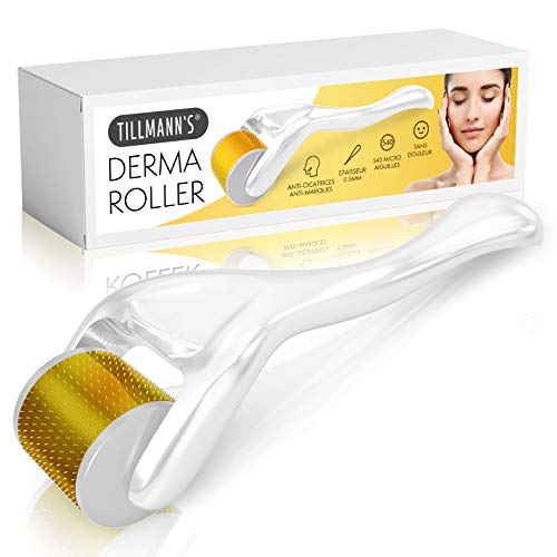 Tillmann's Derma roller | Dermaroller Visage 0.5 | Anti-rides Cicatrices Acnee