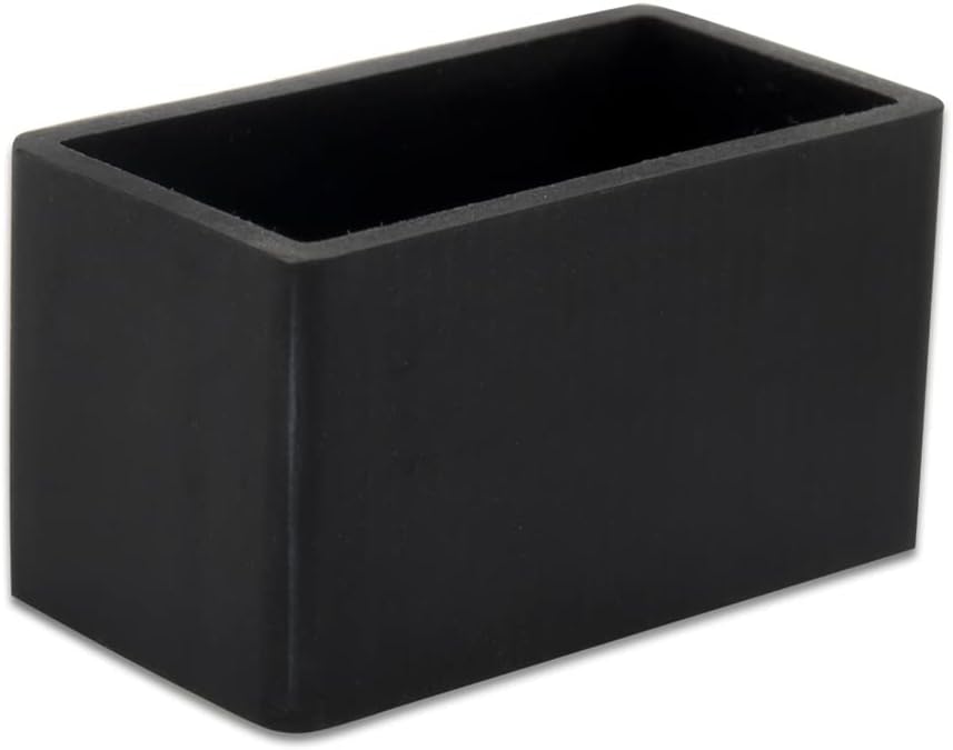 Chair Leg Floor Protectors Chair Leg Protectors,Patio Chair Leg Tips Caps Flexible -Scratch PVC Chair Leg Floor Protectors Rectangle Furniture Table Covers(0.79"*1.6" (20x40mm))