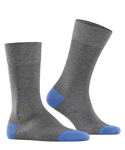 Image of FALKE Men's Dot Socks, Breathable, Crew, Casual or Dress, Polka Dots, 1 Pair