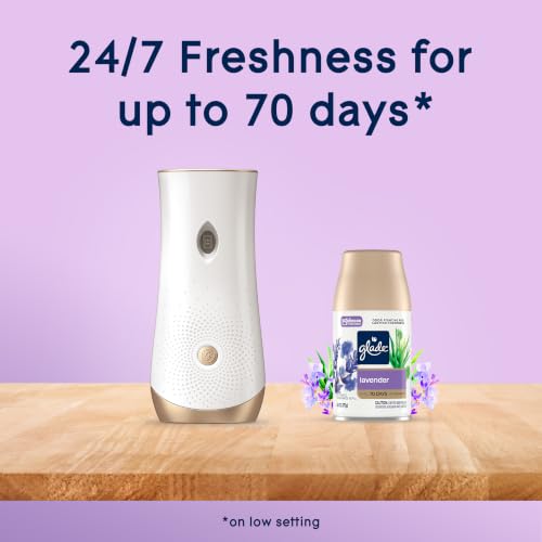 Glade Automatic Spray Refill, Air Freshener for Home and Bathroom, Tranquil Lavender & Aloe, 6.2 Oz - image 6