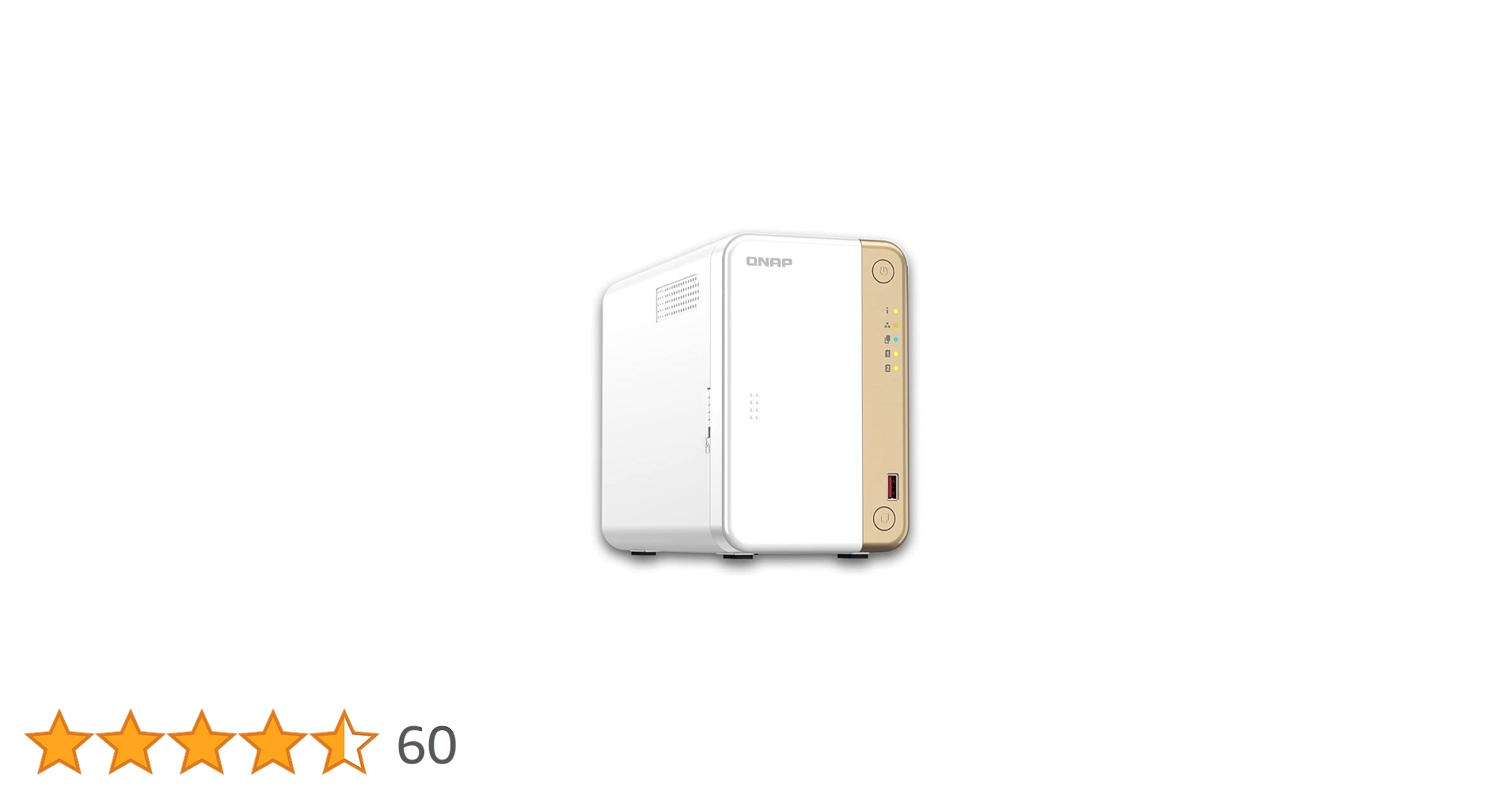 QNAP TS-262-4G | 2-Bay, Intel Dual-core CPU, 2 x M.2 Slots
